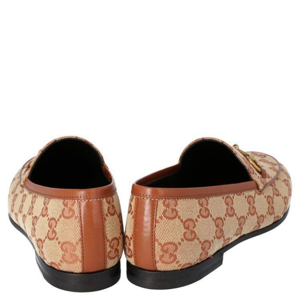 NIB Gucci Jordaan Loafers Silver Multi/ 35.5 - Picture 6 of 13